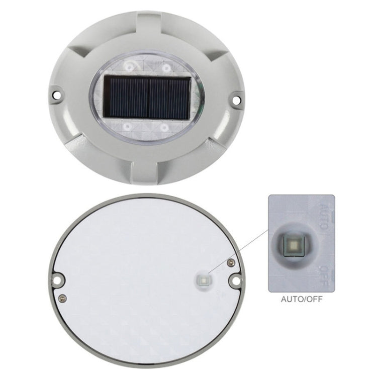 LED高抗壓太陽能地埋燈嵌入式地埋燈 戶外庭院花園草坪燈 IP65防水，白光6000K