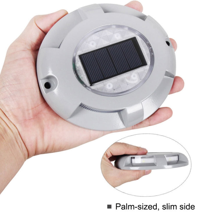 LED高抗壓太陽能地埋燈嵌入式地埋燈 戶外庭院花園草坪燈 IP65防水，白光6000K