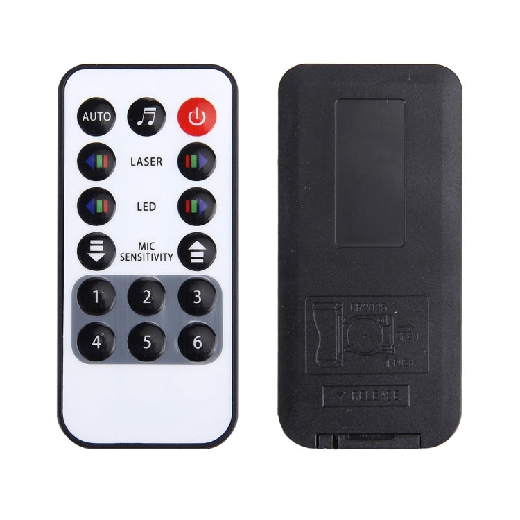 LL-12RG 15W全彩水紋激光燈 彩光氛圍燈 帶支架 帶聲音激活/自動播放/遠程遙控/手動調節功能