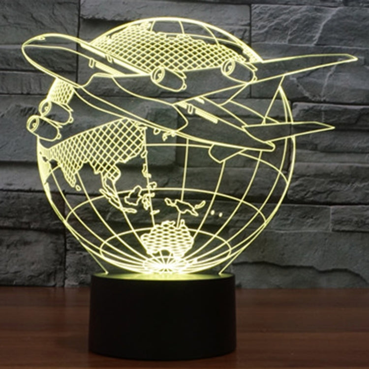 飛出亞洲 3D燈 七彩漸變觸控三維立體燈/檯燈/小夜燈