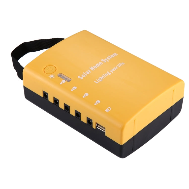 多功能便攜太陽能系統備用電源套裝 帶4個照明燈泡 AC 220V 美規或歐規