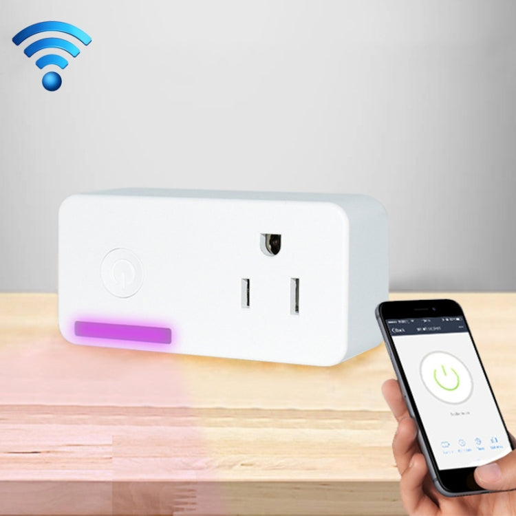 10A WiFi智能語音定時插座 1插位 支持Alexa & Google Home語音 AC 110-250V 美規