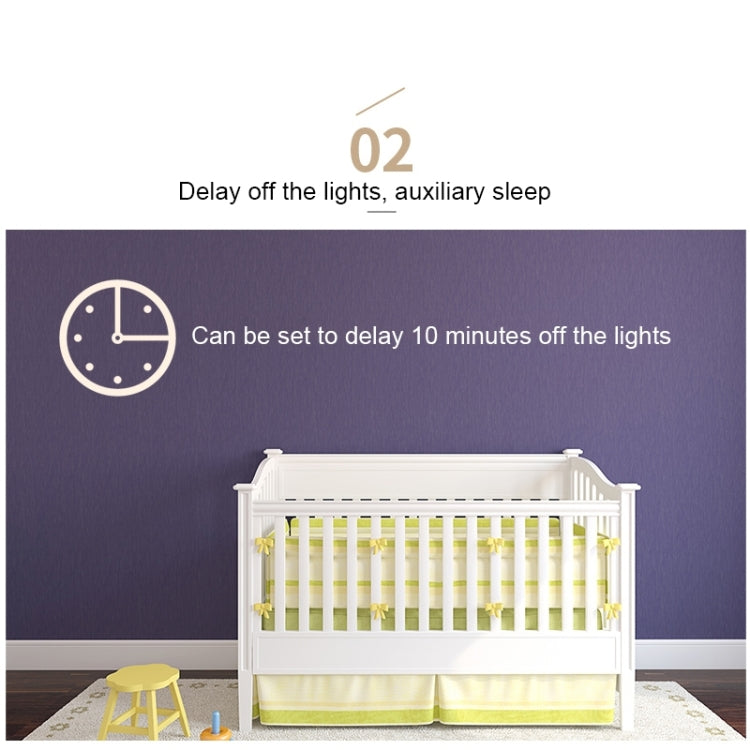 CL037 LED小夜燈 紅外遙控USB充電款卧室牆壁夜燈 紅外遙控距離:3-5米 燈光顏色:暖光