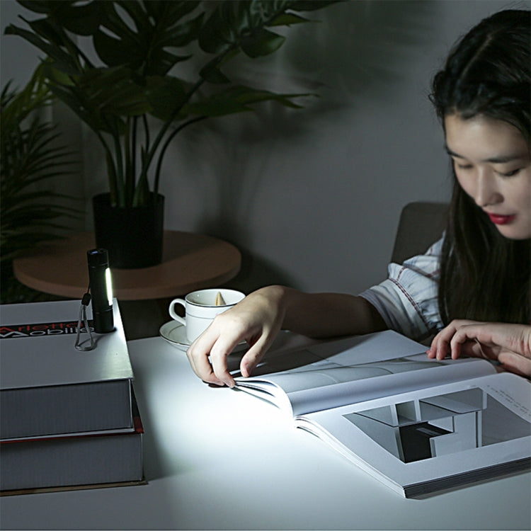 A1 XPE+COB燈珠 迷你USB充電定焦手電筒 帶三種模式&收納盒