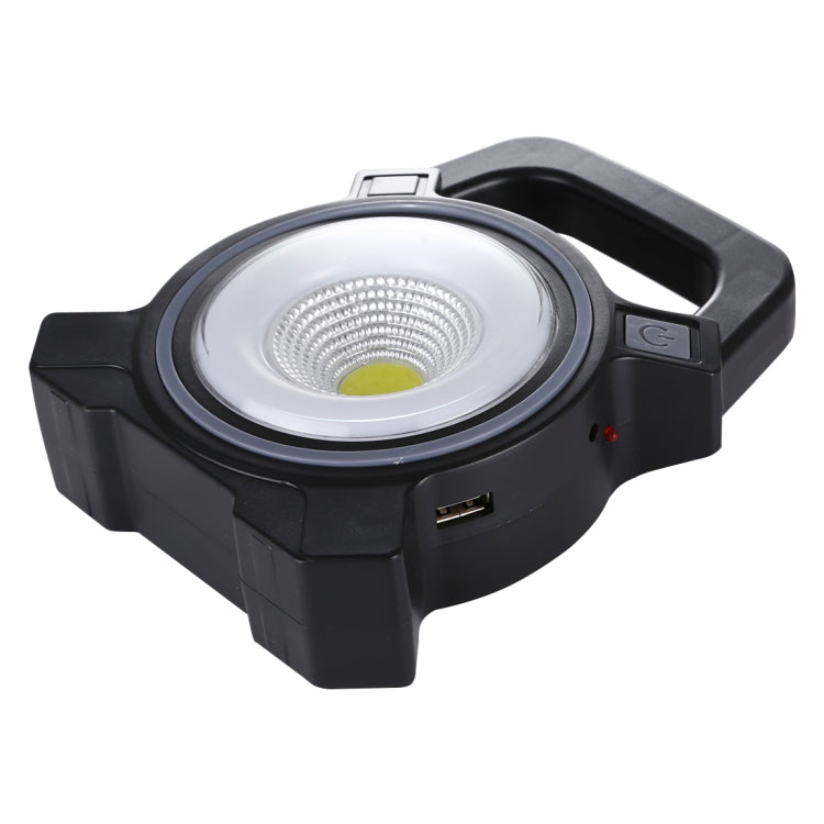 JY-819A 10W COB LED便攜太陽能手提燈帶太陽能面板 白光