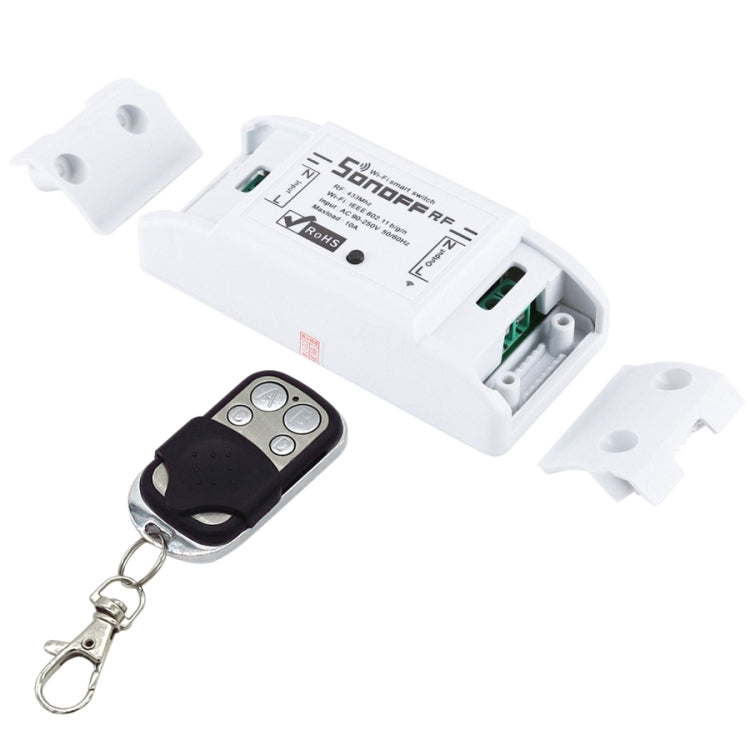 易微聯sonoff手機app遠程無線遙控定時wifi插座開關 帶4鍵遙控器