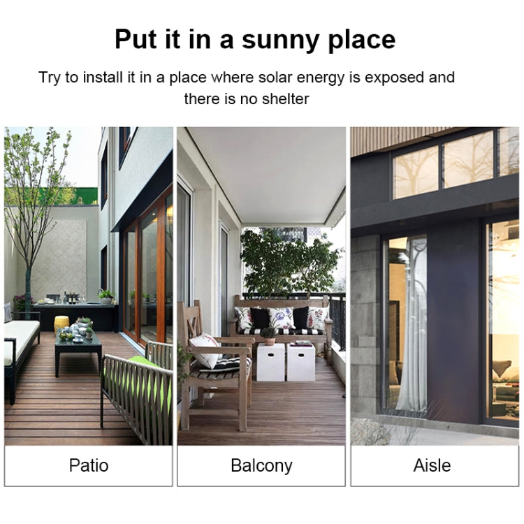 太陽能戶外LED感應壁燈小夜燈雷達人體感應照明燈，白光