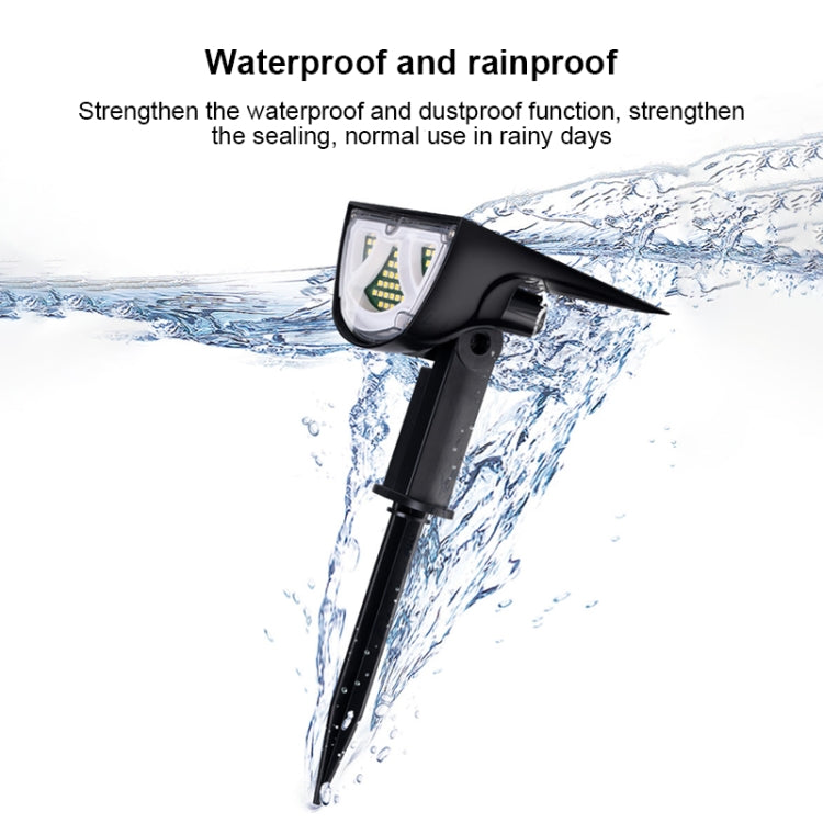 太陽能投射燈 戶外景觀庭院地插燈草坪裝飾燈 IP65防水