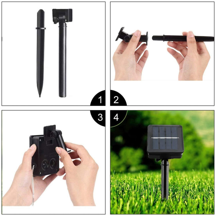 5米 50 LED 太陽能管子燈