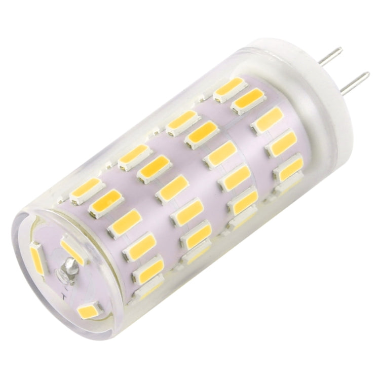 G4 月光燈, 63 LEDs/3528 SMD, 透明罩, 白光, AC:12V