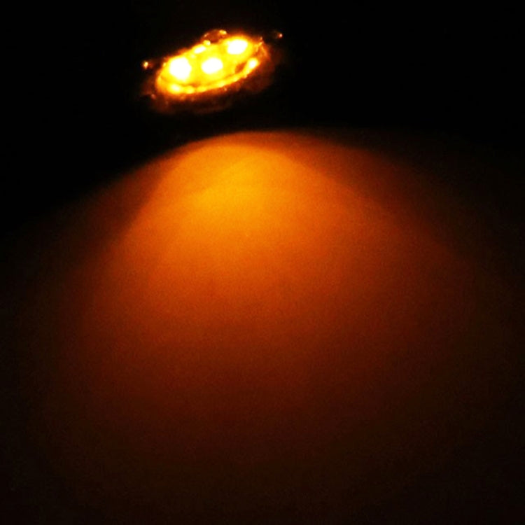 4個一賣 摩托車13LED雙色信號轉向燈  黃+紅光