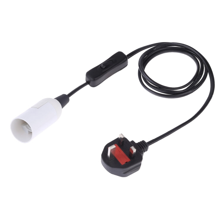 E14線帽開關燈座枝形吊燈電源插座 帶1.2米延長線 澳規