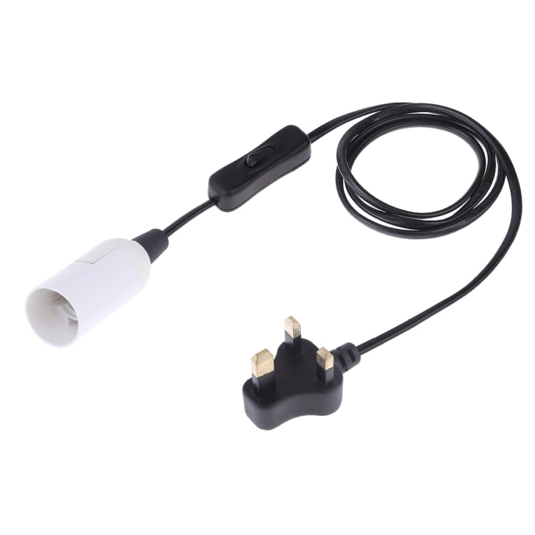 E14線帽開關燈座枝形吊燈電源插座 帶1.2米延長線 澳規