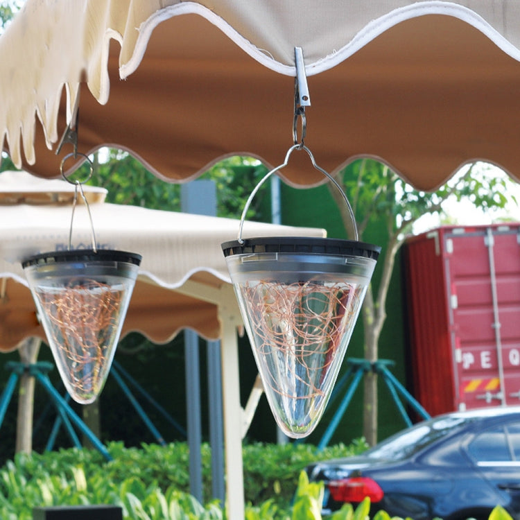 太陽能錐形星空燈 戶外庭院LED裝飾吊燈 IP55防水