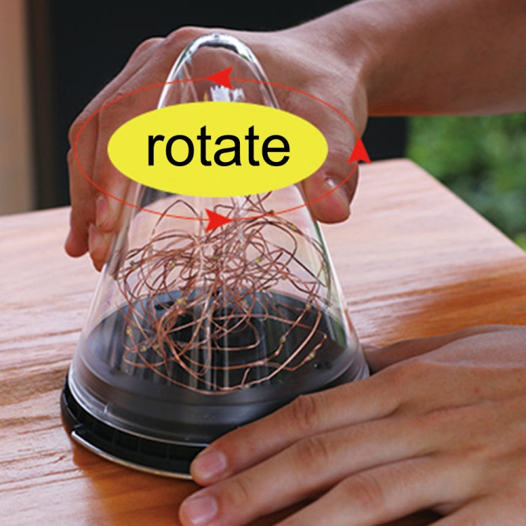 太陽能錐形星空燈 戶外庭院LED裝飾吊燈 IP55防水