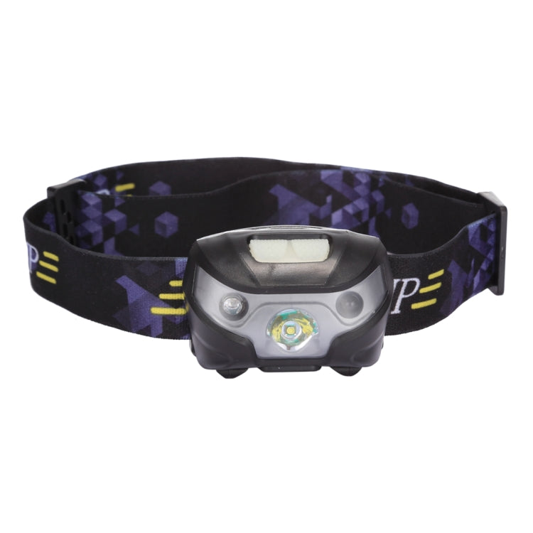 5W 140流明 USB充電 強光LED防水感應頭燈/跑步頭燈/釣魚燈 模式：白光3檔+感應1檔