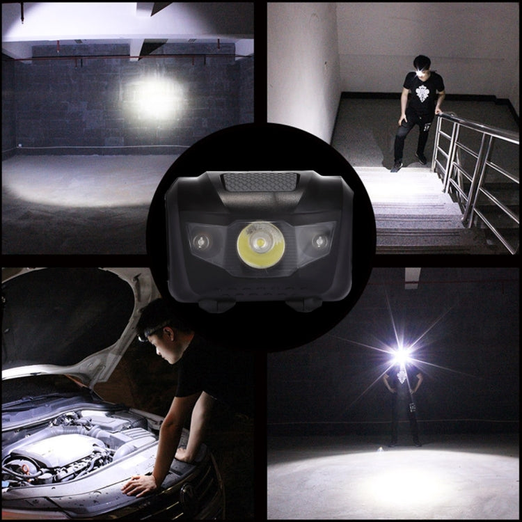 3W 120流明 LED防水頭燈/跑步頭燈/釣魚燈/登山頭燈 白光