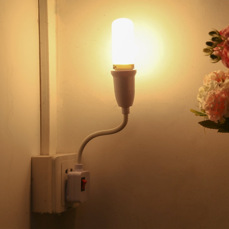 E27燈座柔性擴展轉換器帶開關，美規