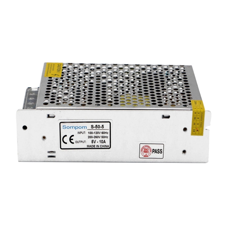 上普SOMPOM S-50-5 50W 5V 10A開關電源 LED显示屏電源 監控電源