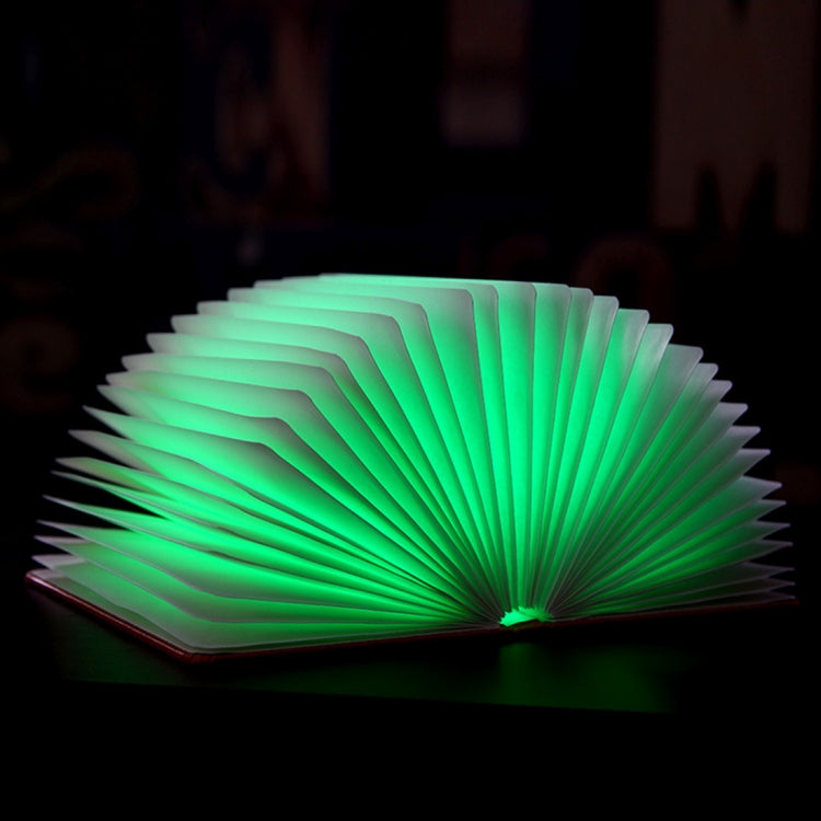 創意LED大本書本燈 小夜燈 RGB+暖白光 USB充電 內頁數：38頁