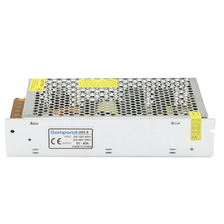 上普SOMPOM S-200-5 200W 5V 40A開關電源 LED显示屏電源 監控電源