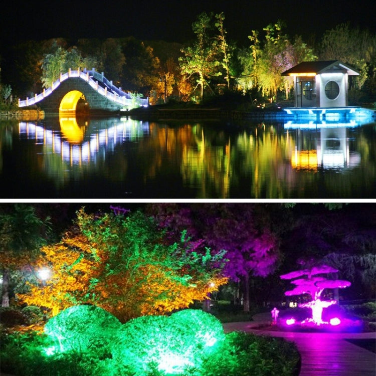 30W 24LEDs SMD5730 2400流明 6000-6500K IP65防水 LED紅藍閃警示投光燈 充電便攜式投光燈 帶支架