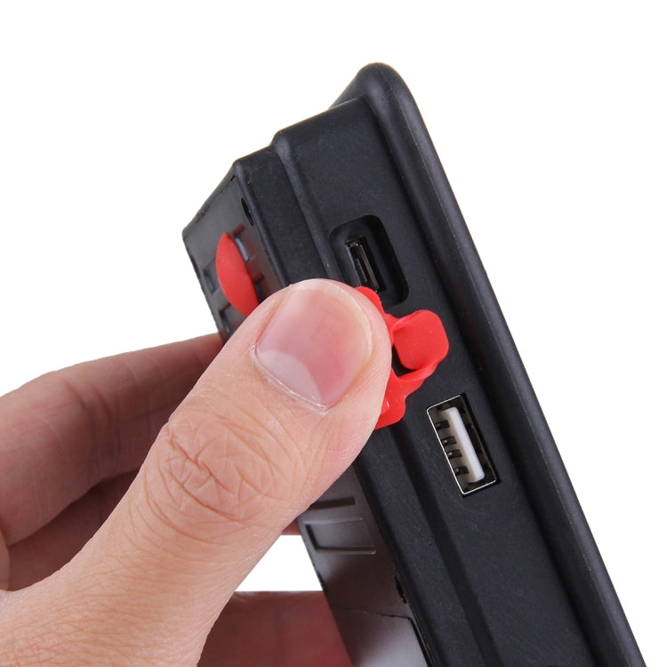 30W 24LEDs SMD5730 2400流明 6000-6500K IP65防水 LED紅藍閃警示投光燈 充電便攜式投光燈 帶支架