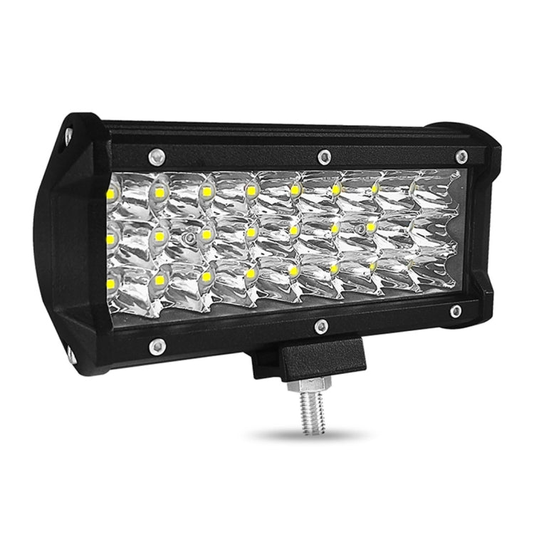 7寸18W 3排 LED長條燈工作行駛改裝越野車燈車頂長條燈