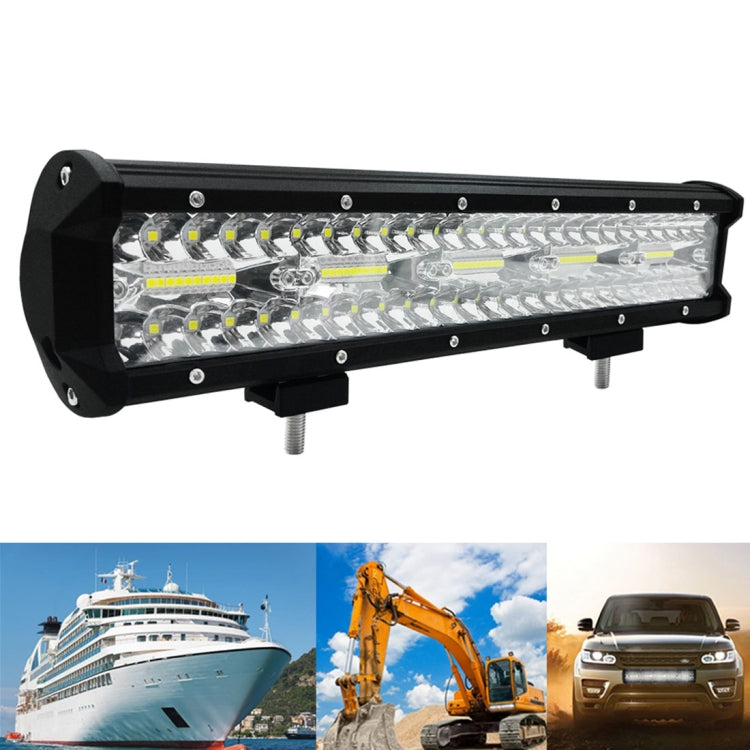 15寸75W  LED長條燈工作行駛改裝越野車燈車頂長條燈