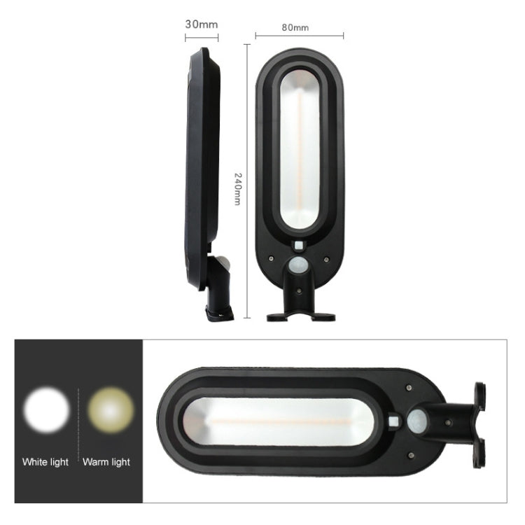 太陽能戶外防水LED庭院燈人體感應路燈