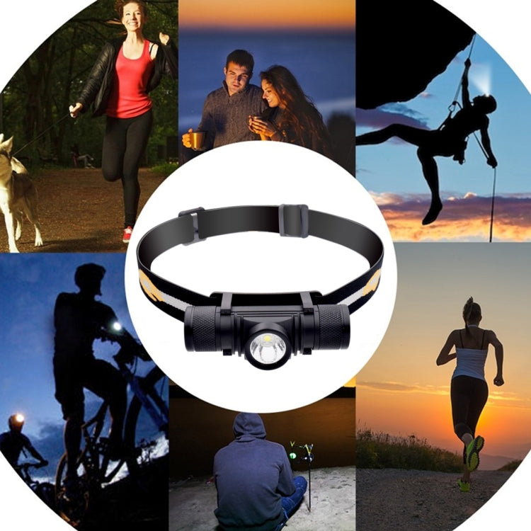 D10 5瓦 XML-2燈珠 1200流明 USB充電 可調節LED單頭頭燈