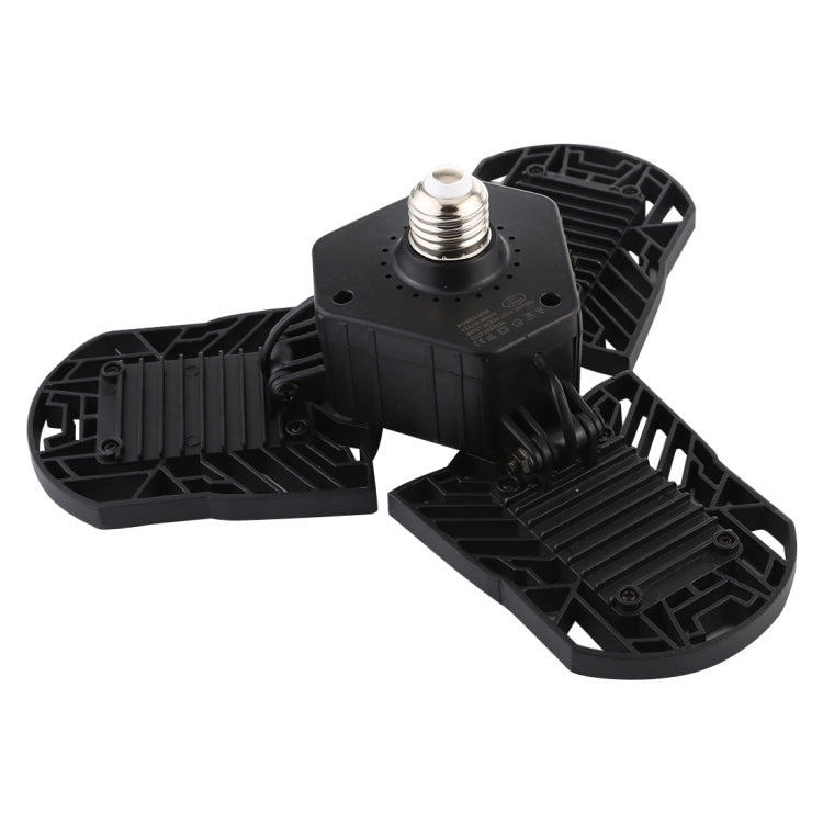 60W E27 LED燈110V 220V LED燈泡可變形大功率照明，適用於倉庫工廠車庫地下室健身房