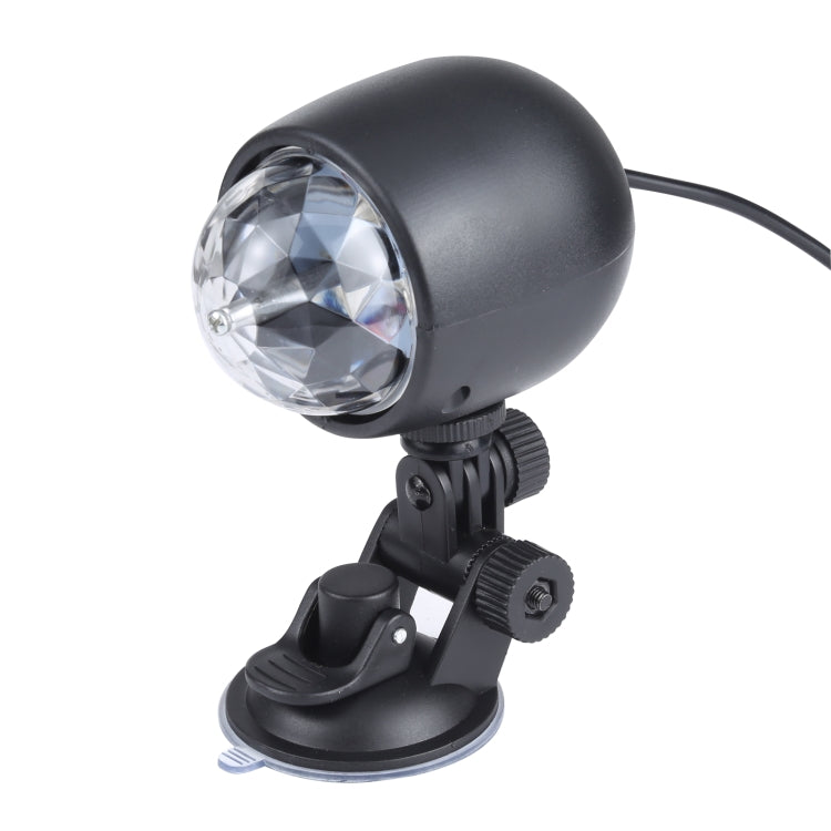 3W USB 七彩旋轉舞台LED燈