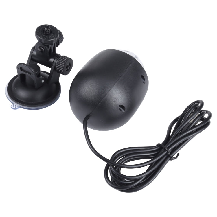 3W USB 七彩旋轉舞台LED燈