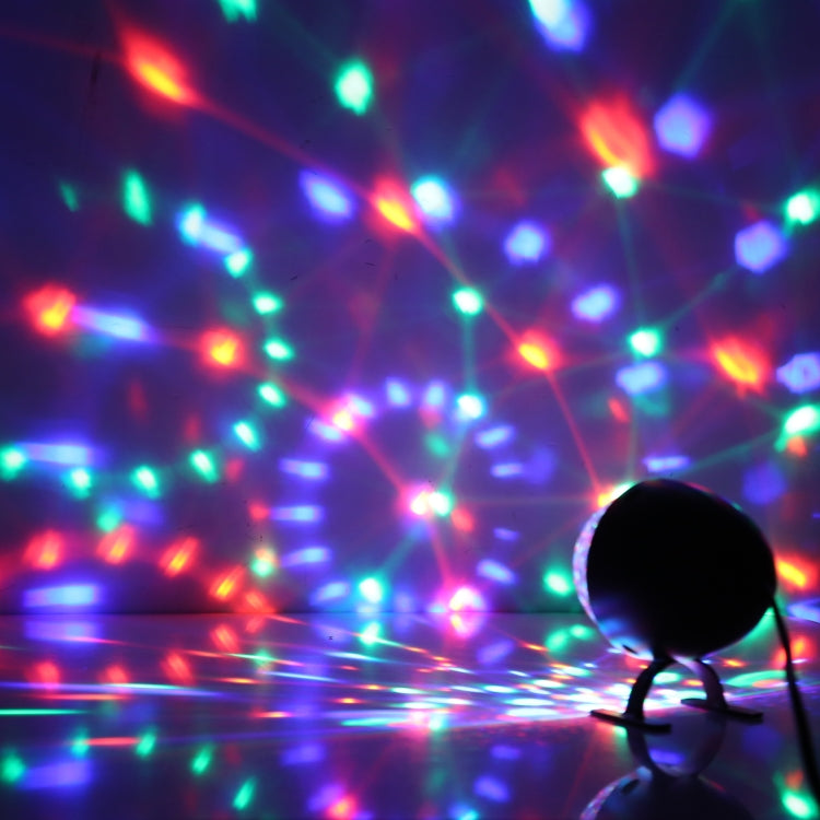 3W七彩旋轉舞台LED燈 美規