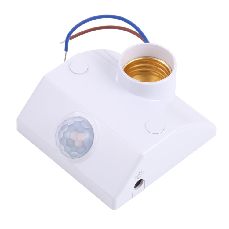 E27 人體感應燈座，AC 110-240V