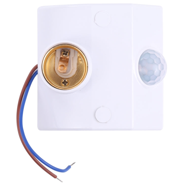 E27 人體感應燈座，AC 110-240V