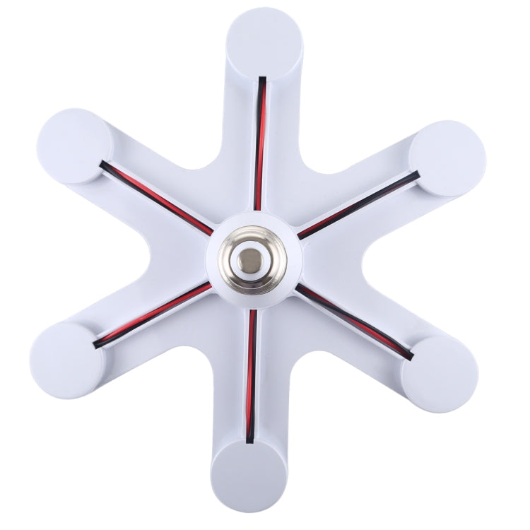 1轉6 E27標準燈座底座轉換器 LED燈泡插座適配器