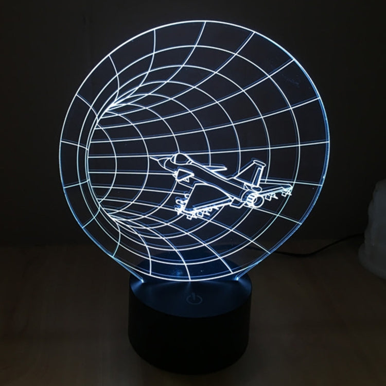 時光機3D燈 七彩漸變觸控三維立體燈/檯燈/小夜燈