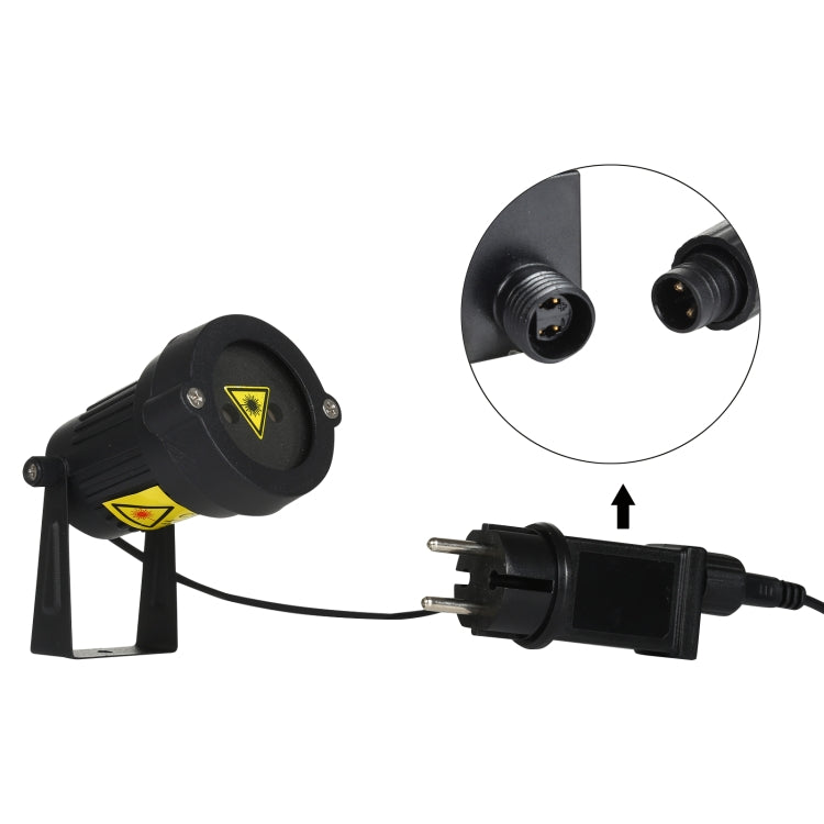 LED戶外庭院靜態漫天星激光投影裝飾燈 IP44防水帶遙控，歐規