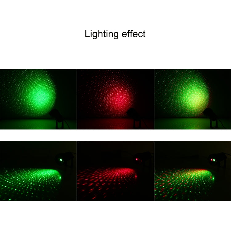 LED戶外庭院靜態漫天星激光投影裝飾燈 IP44防水帶遙控，歐規