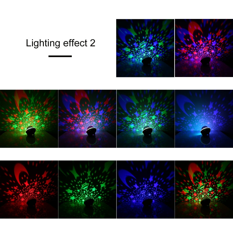 LED飛碟星空燈 藍牙音樂星星投影夜燈 帶遙控