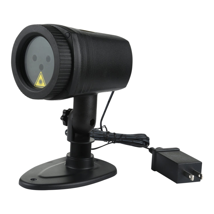 LED戶外庭院激光投影裝飾燈 IP44防水帶遙控，美規