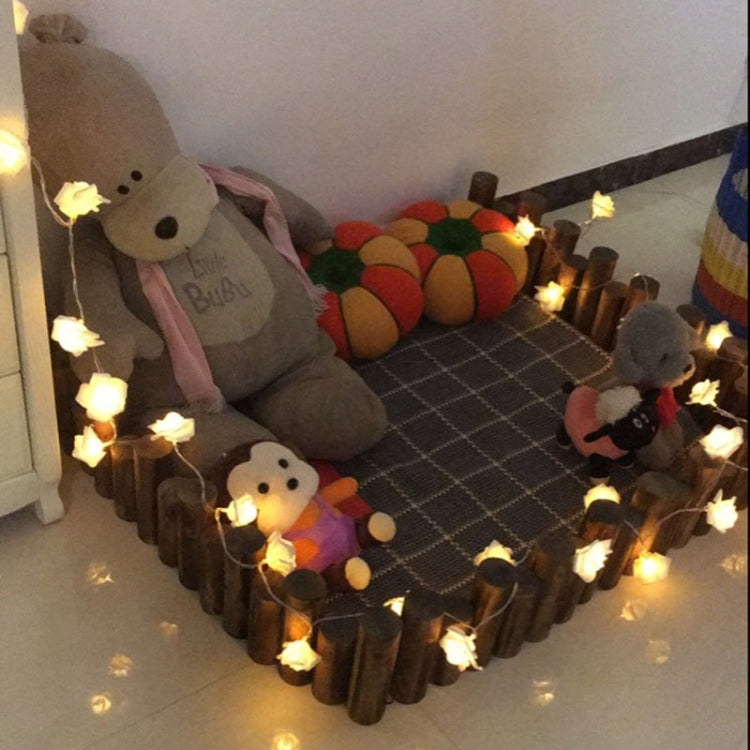 3米 20燈珠 USB 浪漫玫瑰聖誕節節日裝飾燈串 室內布置燈串