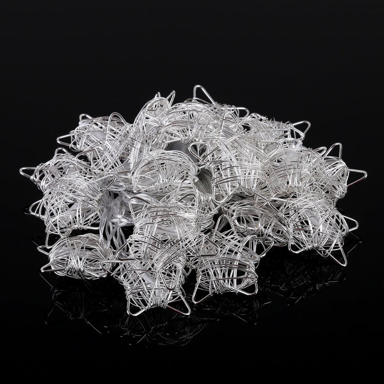 3米 20燈珠 USB 鏤空星星聖誕節節日裝飾燈串 室內布置燈串