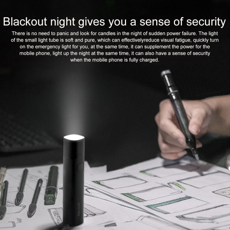 原裝小米 有品素樂 LED3000mAh隨身手電筒