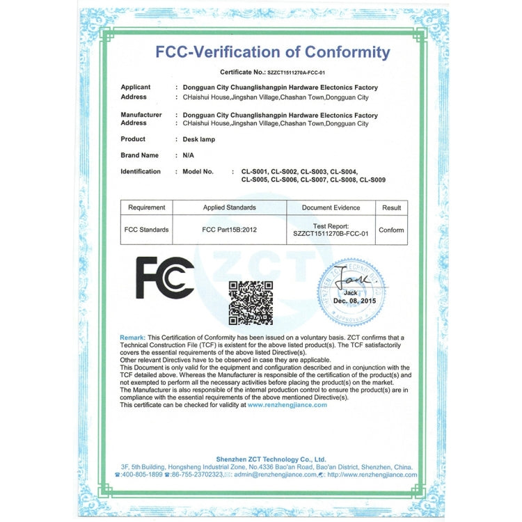 CL-S006 3W 160流明 3000-3200K LED鵝頸軟管壁燈 閱讀燈軟管射燈 通過CE/FCC認證 鵝頸軟管長度：30厘米 美規或歐規，默認出美規