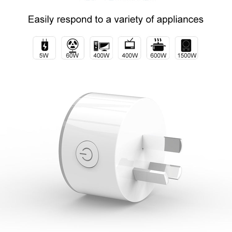XS-A17 10A WiFi智能情景燈插座 AC 100-240V 支持Alexa&Google Home語音控制&IFTTT 澳規