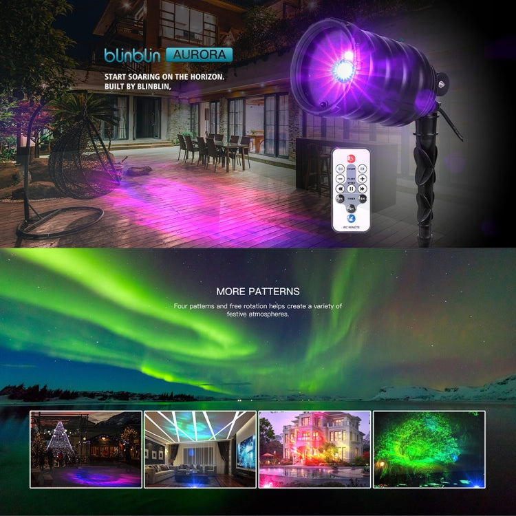 Blinblin CPF-LED 9W RGB IP65防水戶外草坪燈 水紋效果投光燈帶遙控器