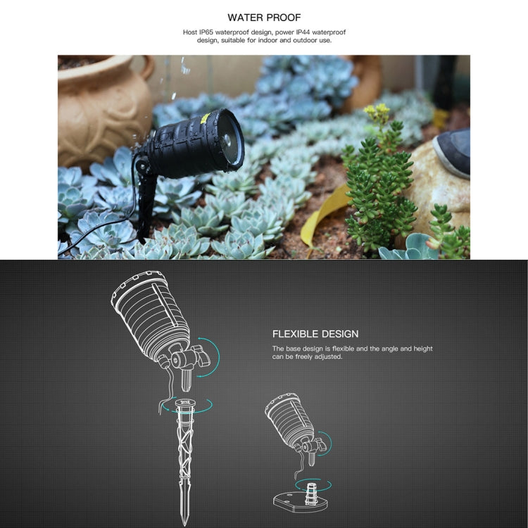 Blinblin CPF-LED 9W RGB IP65防水戶外草坪燈 水紋效果投光燈帶遙控器